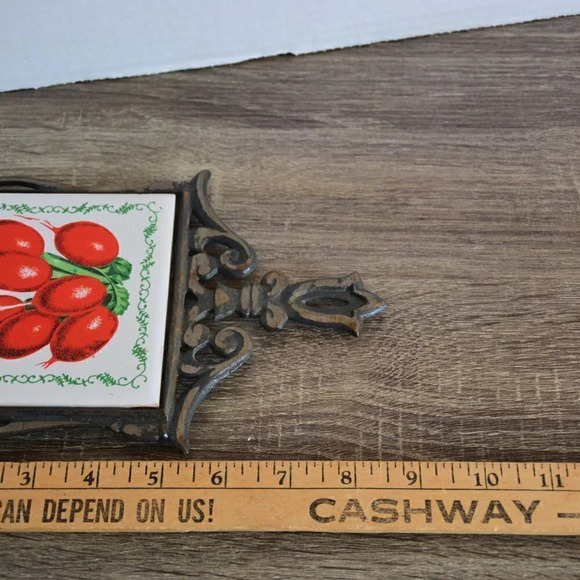 Vtg Veggie  Trivets/ Wall Decor - Picture 11 of 12